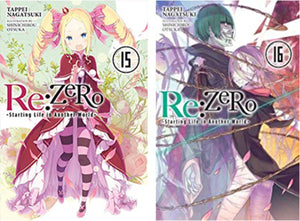 Re:ZERO -Starting Life in Another World- Vol. 11-20 Light Novel Set by Tappei Nagatsuki