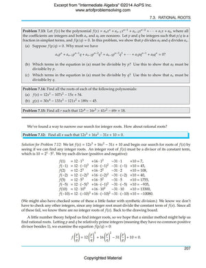Art of Problem Solving (AoPS) Series, Intermediate Algebra 2 Books Set of Text and Solution by Richard Rusczyk and Mathew Crawford