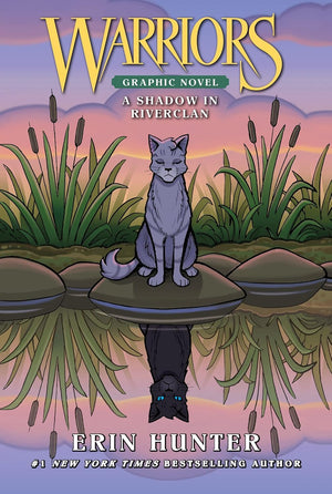 Warriors Graphic Novel Series, Collection Set of 4 Books. A Shadow in Riverclan, Winds of Change, Exile from ShadowClan, A Thief in Thunderclan by Erin Hunter