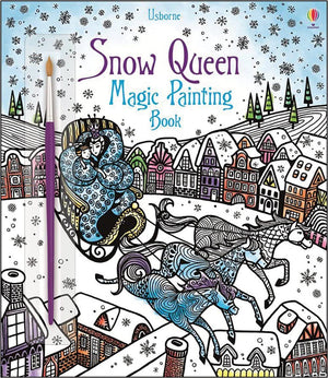 Magic Painting Book 6 Books Collection Pack Set #3 (Cinderella, Dragons, Fairy Gardens, Mermaids, Snow Queen, Unicorns)