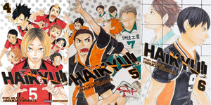 Haikyu!! Furudate Collection 10 books set Haruichi Vol 1-10 by Haruichi Furudate