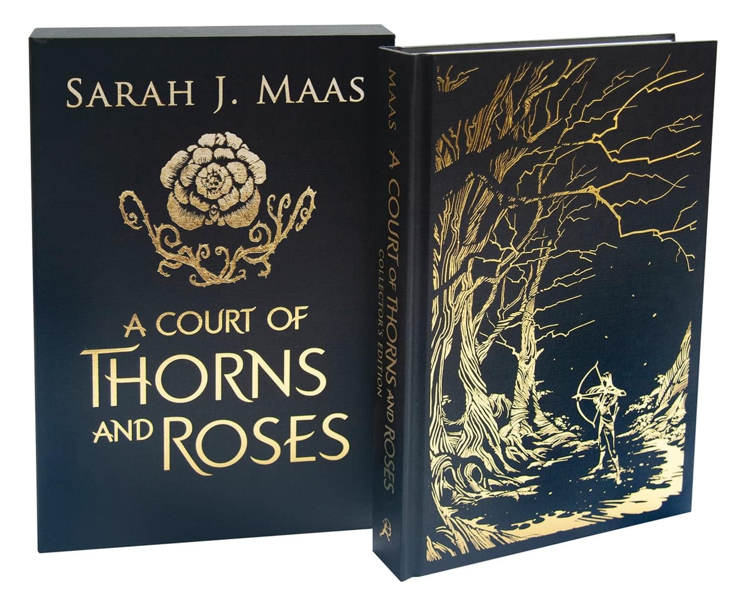 Throne of Glass Collector's Edition & A Court of Thorns and Roses Collector's Edition. Sarah J. Maas 2 Books Collection Set