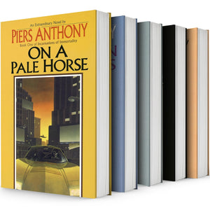 Incarnations of Immortality Series, Vol. 1-5, Set of 5 Book. On a Pale Horse, Bearing an Hourglass, With a Tangled Skein, Wielding a Red Sword, Being a Green Mother by Piers Anthony