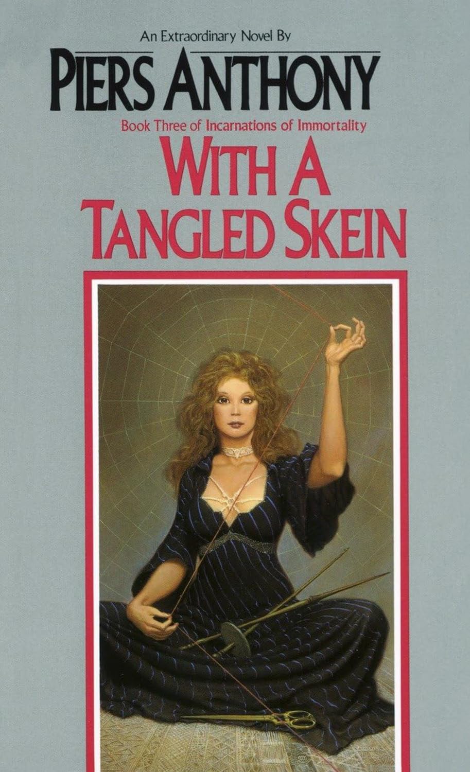 Incarnations of Immortality Series, Vol. 1-5, Set of 5 Book. On a Pale Horse, Bearing an Hourglass, With a Tangled Skein, Wielding a Red Sword, Being a Green Mother by Piers Anthony