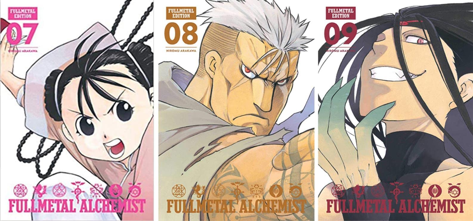 Fullmetal Alchemist: Fullmetal Edition Manga 9-book Set Vol. 1-9 by Hiromu Arakawa