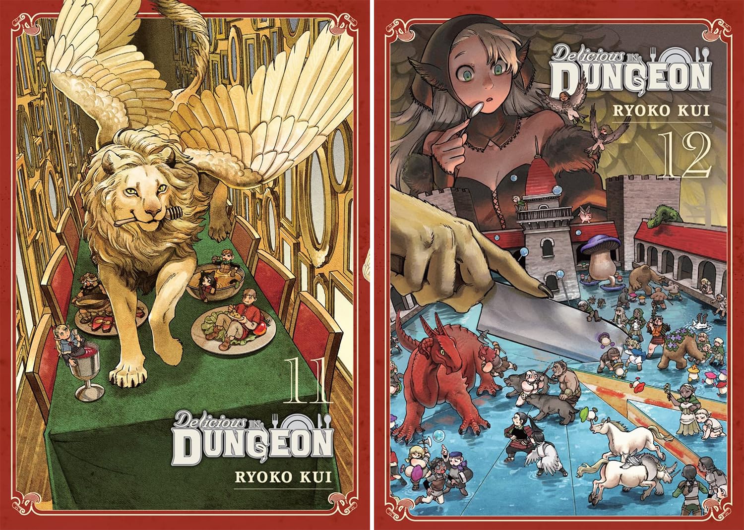 Delicious in Dungeon Manga Set Vol. 1-14 by Ryoko Kui