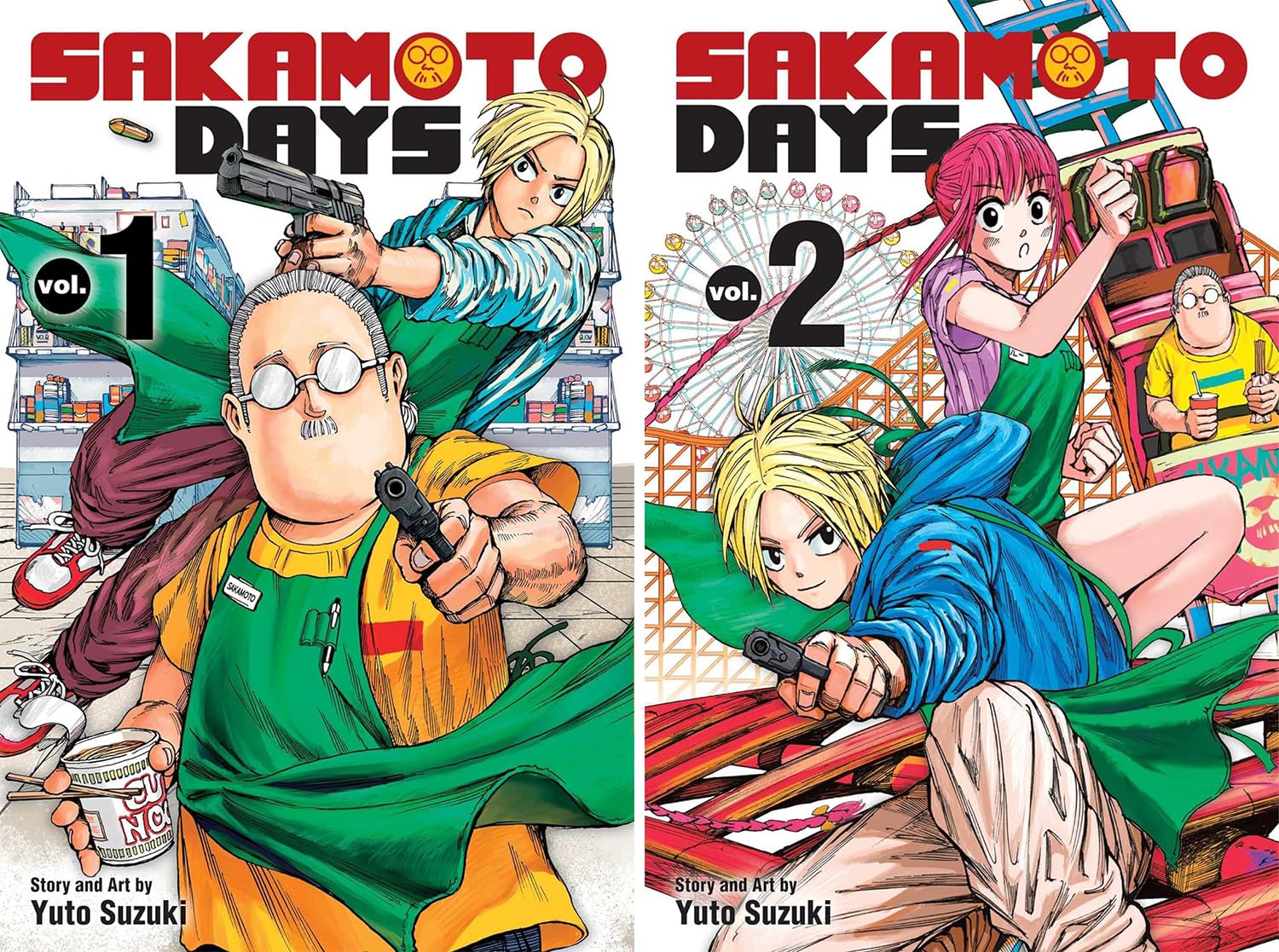 Sakamoto Days Manga 12-book Set Vol.1-12 by Yuto Suzuki