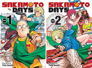Sakamoto Days Manga 12-book Set Vol.1-12 by Yuto Suzuki