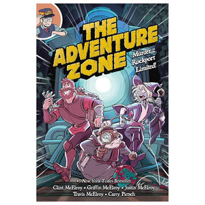 The Adventure Zone Series Set of 5 Books Vol. 1-5 By Clint McElroy. Here There Be Gerblins, Murder on the Rockport Limited!, Petals to the Metal, The Crystal Kingdom, The Eleventh Hour