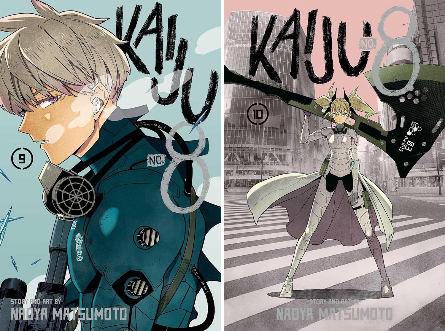 Kaiju No. 8, Vol. 1-11, 11 Books Set, by Naoya Matsumoto