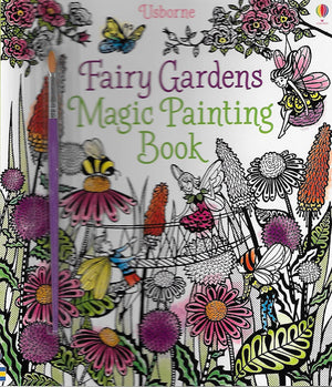 Magic Painting Book 6 Books Collection Pack Set #3 (Cinderella, Dragons, Fairy Gardens, Mermaids, Snow Queen, Unicorns)