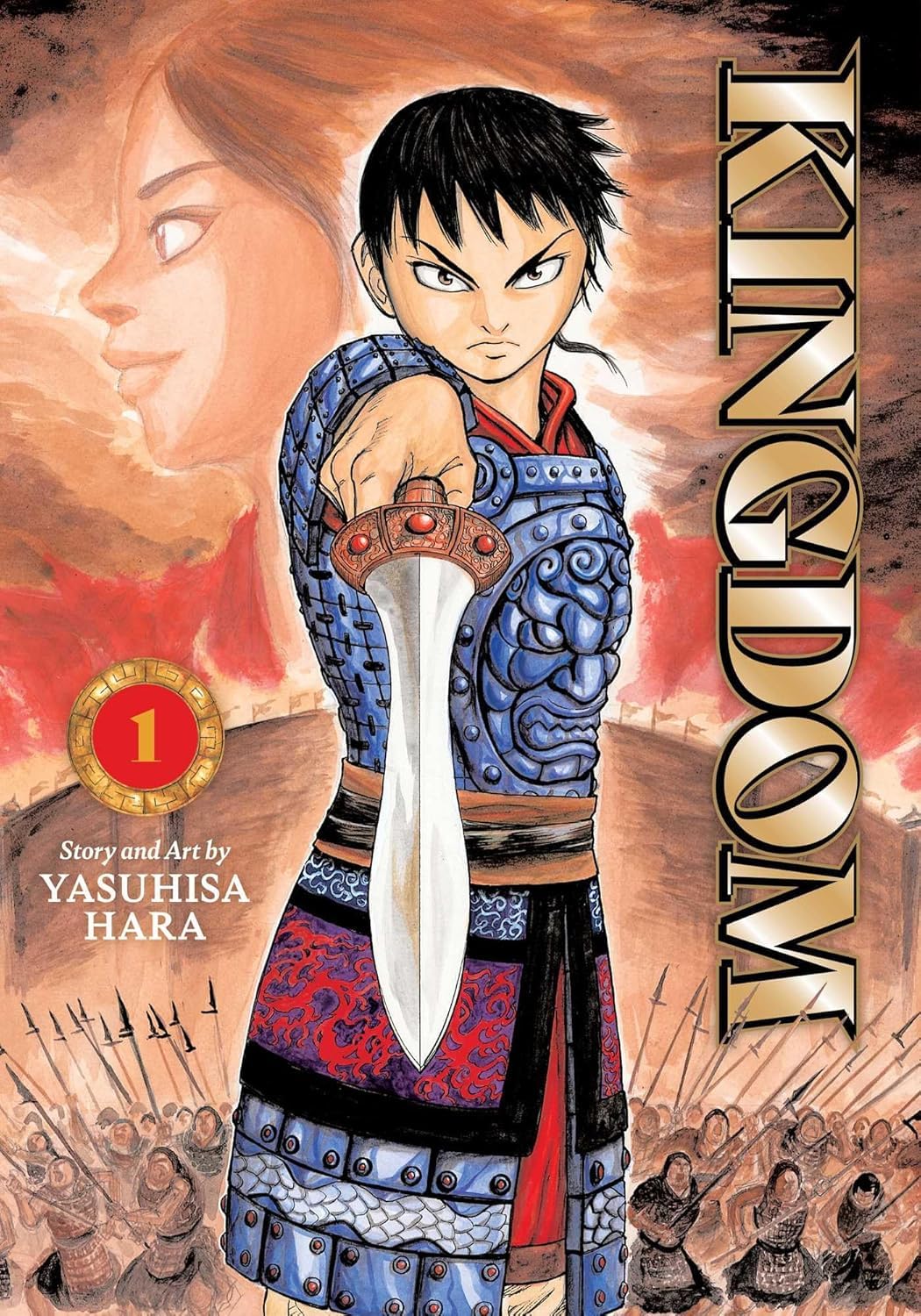 Kingdom Manga Books Set Vol. 1-5 (5 Book Collection) by Yasuhisa Hara – English Paperback Manga Series