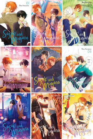 Sasaki and Miyano Manga Set Vol. 1-9 by Shou Harusono