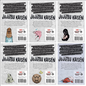 Jujutsu Kaisen Vol. 7,8,9,10,11,12 Bundle Set (6 Book Collection)