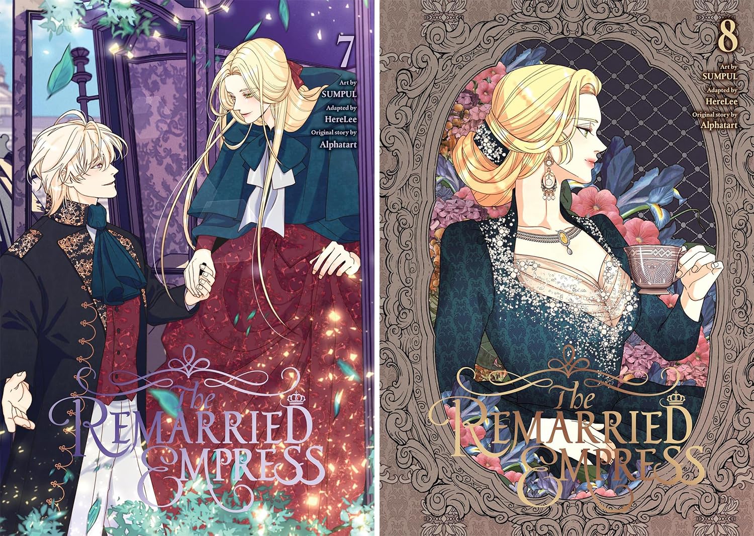 The Remarried Empress Graphic Novel Series 9 Books Collection Set (Volumes 1-9) by HereLee