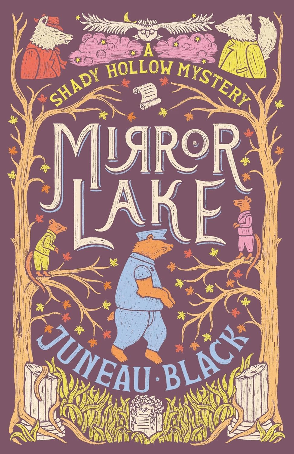 A Shady Hollow Mystery, 6 Books Collection Set, Shady Hollow, Cold Clay, Mirror Lake, Twilight Falls, Summers End, Mockingbird Court, by Juneau Black
