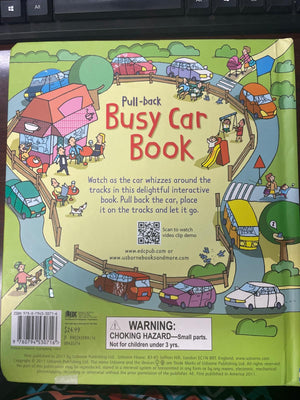 Pull-Back Busy Car Book (Pull-back Books)