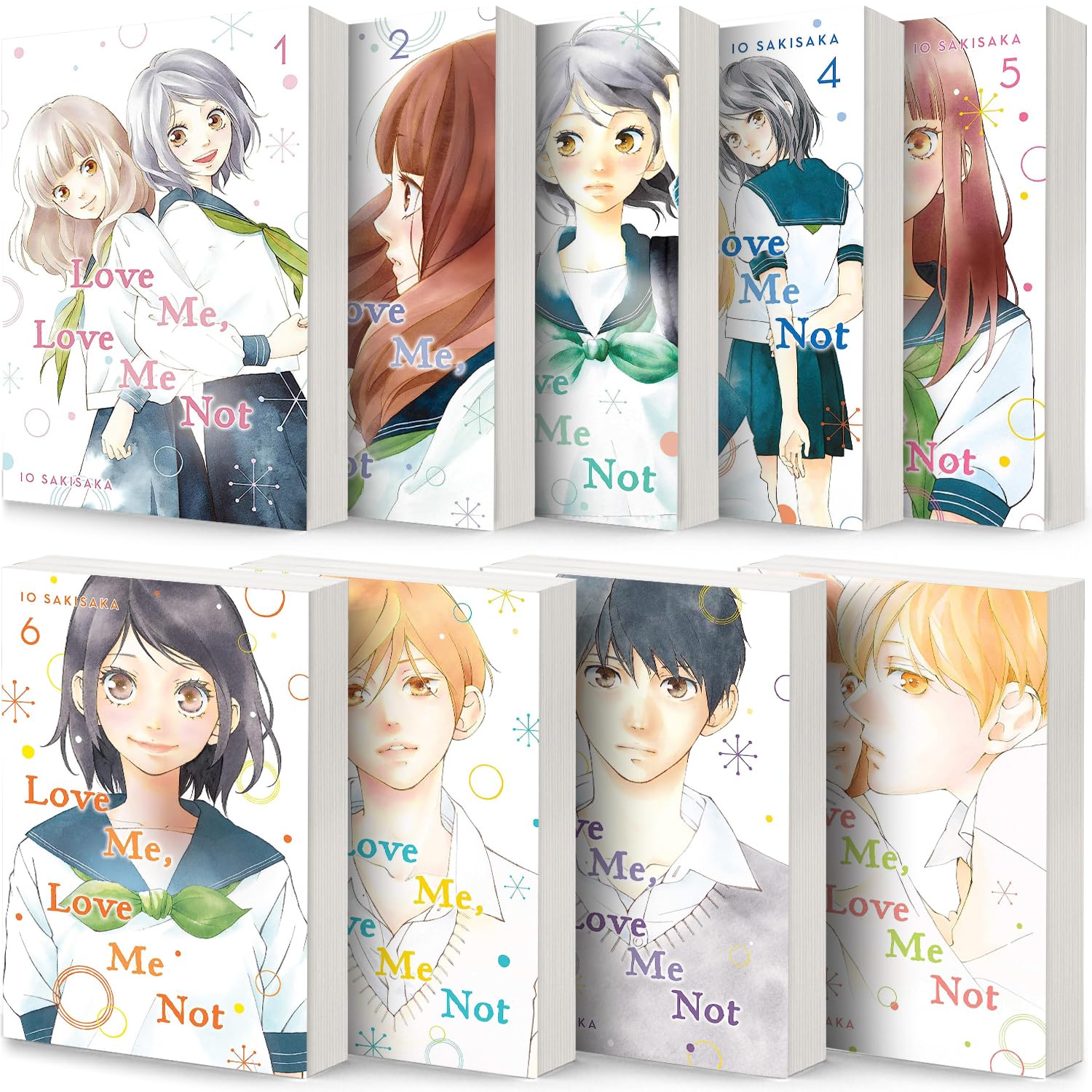 Love Me, Love Me Not Complete Manga Set Vol.1-9 by Io Sakisaka