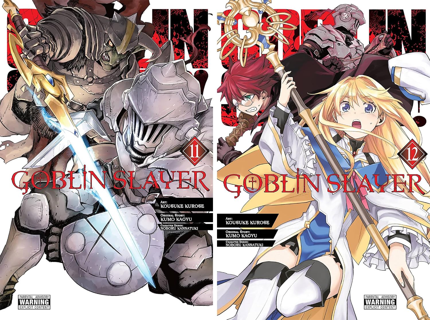 Goblin Slayer Manga Set Vol. 1-13 by Kumo Kagyu