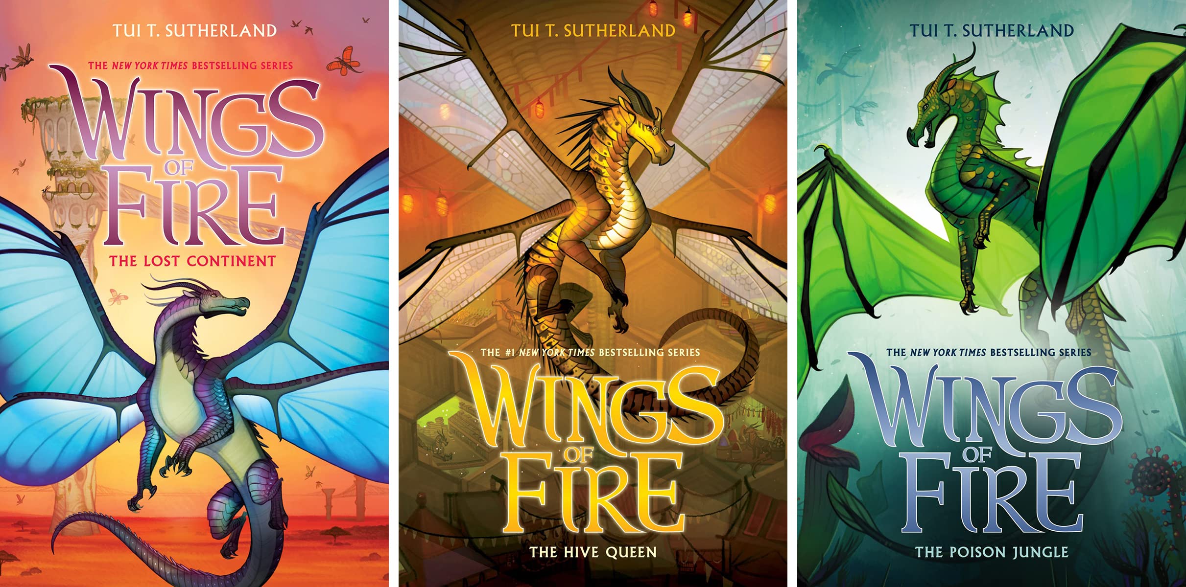 Wings of Fire Hardcover Series Set (Books 1-15)