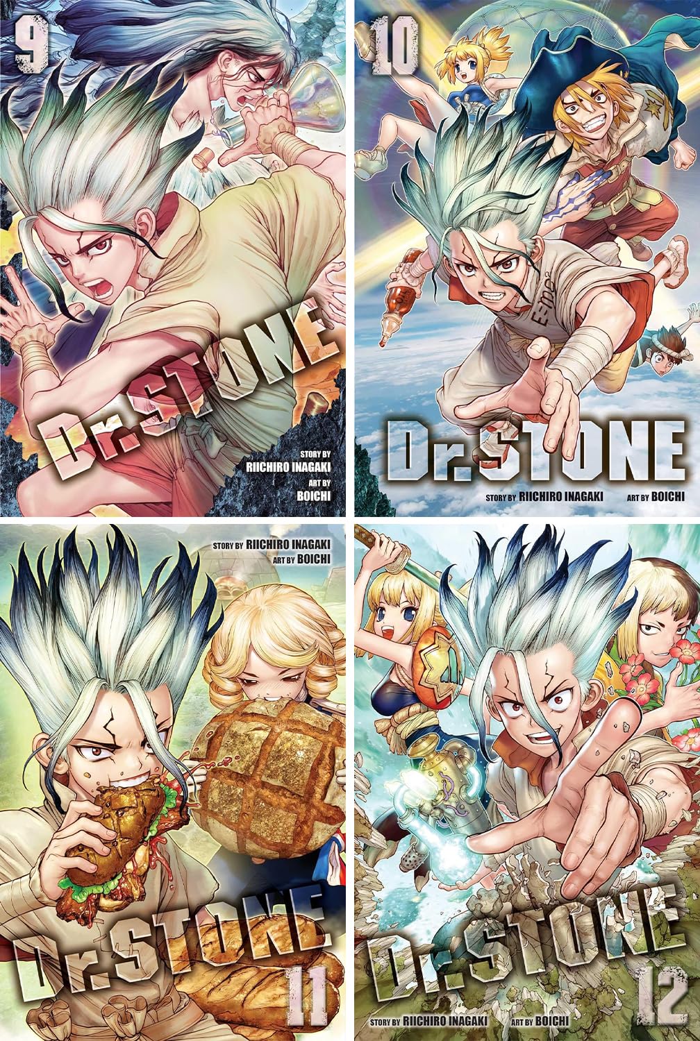 Dr. STONE Manga, Set of 26 Books. Vol. 1-26