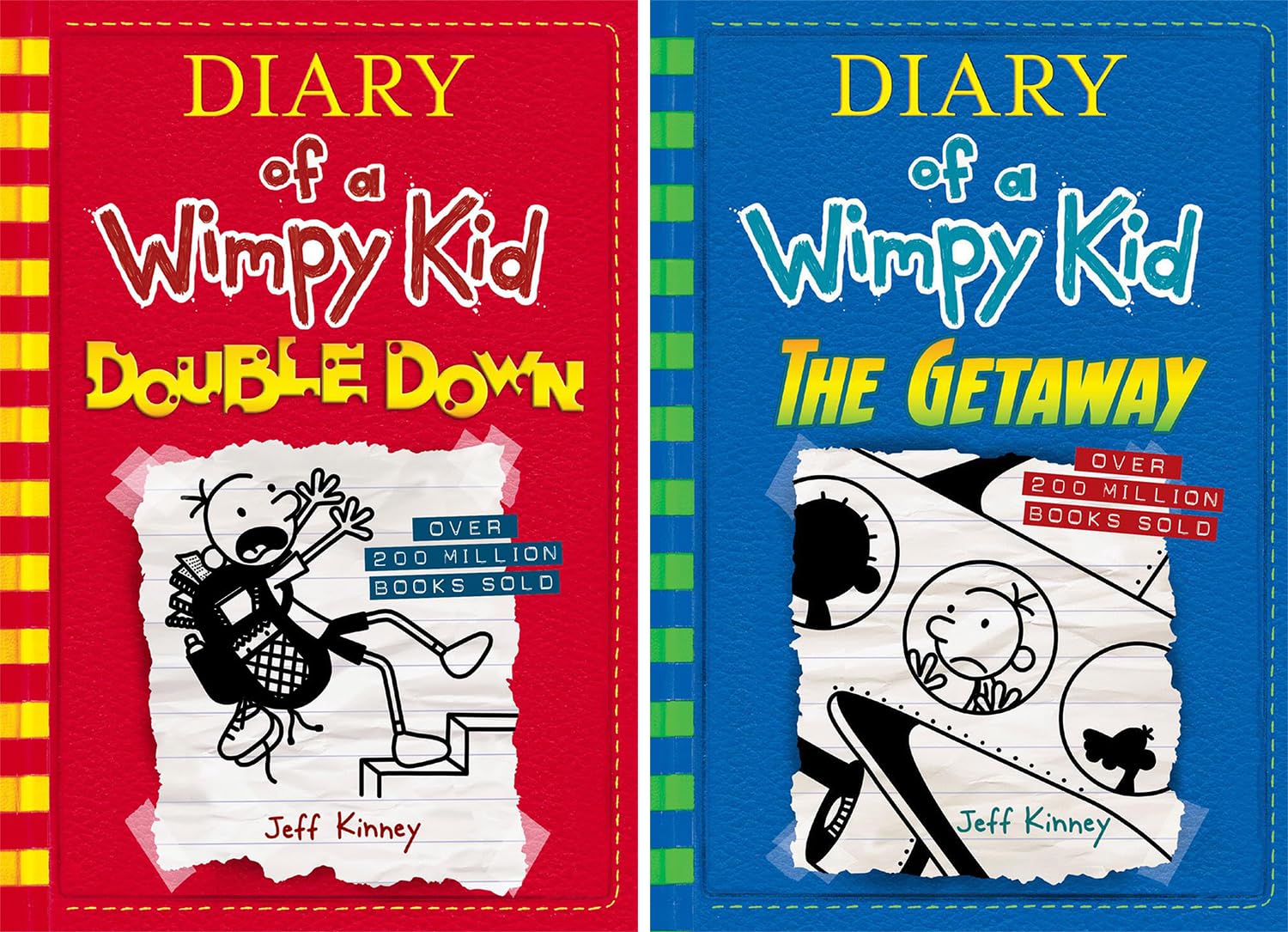 Diary of a Wimpy Kid Volume 11-20, Double Down, The Getaway, The Meltdown, Wrecking Ball, The Deep End, Big Shot, Diper Överlöde, No Brainer, Hot ... 10 Books Collection Set, by Jeff Kinney