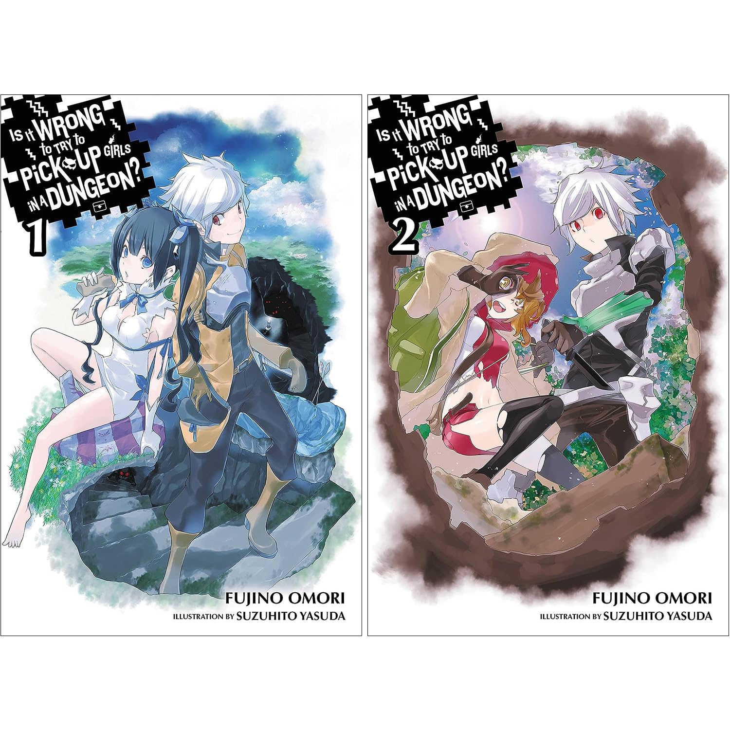 Is It Wrong to Try to Pick up Girls in a Dungeon? Light Novel Set Vol.1-10
