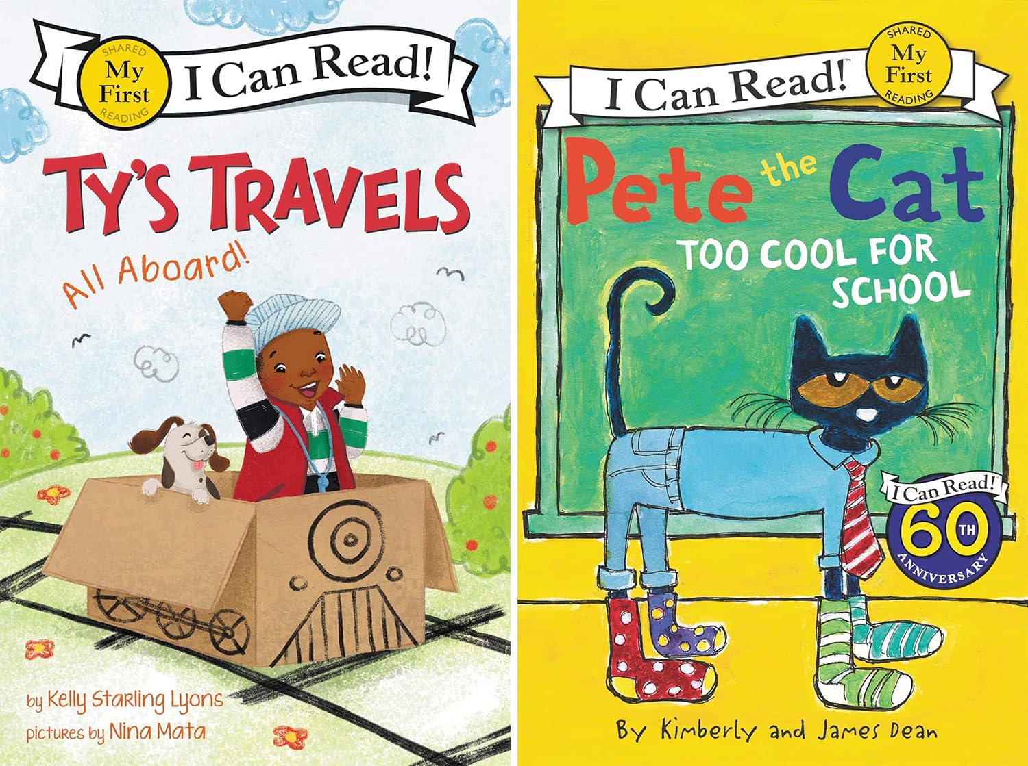 My First I Can Read Series, 10 Books Collection Set, Fox, Cat, Dog, Pony, Children's Books (Paperback)