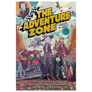The Adventure Zone Series Set of 5 Books Vol. 1-5 By Clint McElroy. Here There Be Gerblins, Murder on the Rockport Limited!, Petals to the Metal, The Crystal Kingdom, The Eleventh Hour