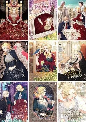 The Remarried Empress Graphic Novel Series 9 Books Collection Set (Volumes 1-9) by HereLee