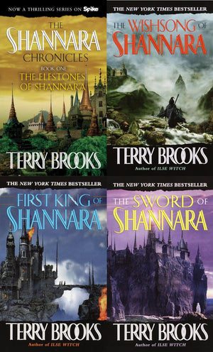 Shannara Trilogy Set + Prequel: First King, Sword of, Elfstones, Wishsong
