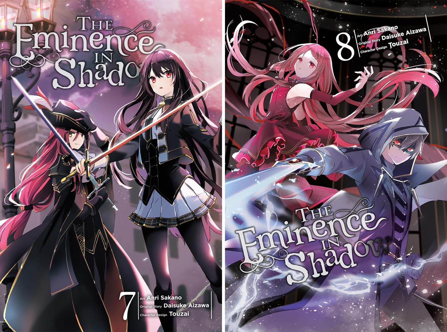 The Eminence in Shadow Manga Set 1-10 by Daisuke Aizawa