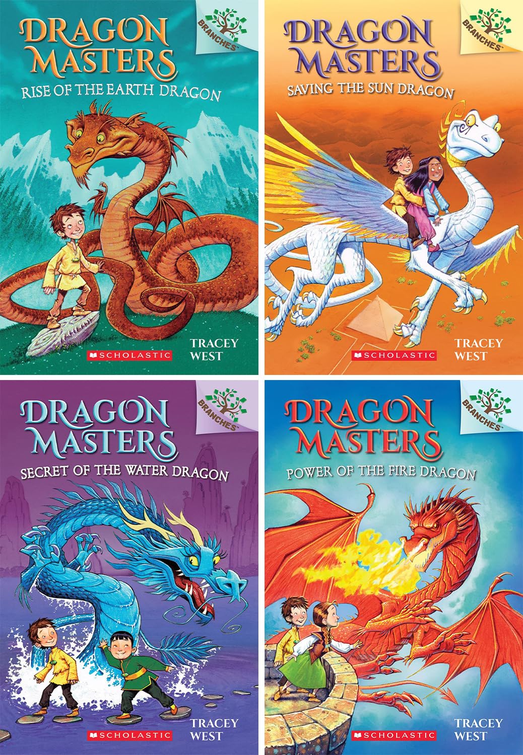 Dragon Masters Series Set: Books 1-29 + The Epic Guide to Dragon Masters (Branches Special Edition) by Tracey West