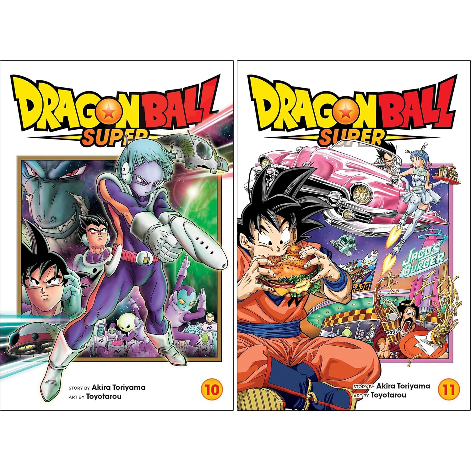 Dragon Ball Super Manga, Vol. 10 -19 Collection 10 book set by Akira Toriyama,Toyotarou