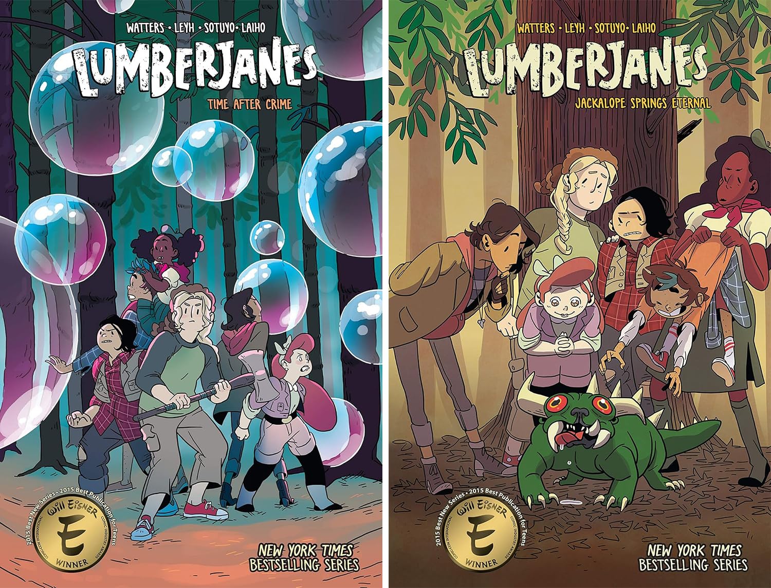 Lumberjanes Vol. 1-12, 12 Books Collection Set, by Shannon Watters