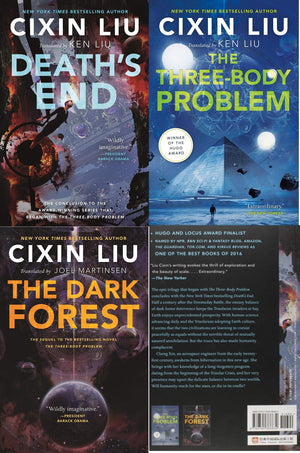 Cixin Liu Three Body Problem Collection 3 Books Set (Hard Cover)