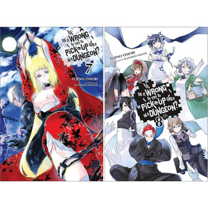 Is It Wrong to Try to Pick up Girls in a Dungeon? Light Novel Set Vol.1-10