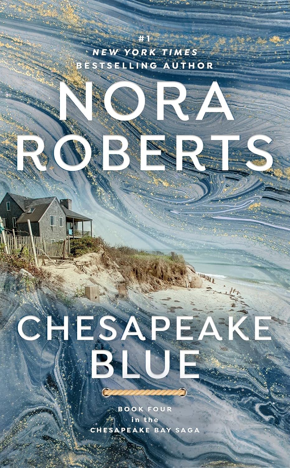 The Chesapeake Bay Saga Series, 4 Books Collection Set, Sea Swept, Rising Tides, Inner Harbor, Chesapeake Blue, by Nora Roberts