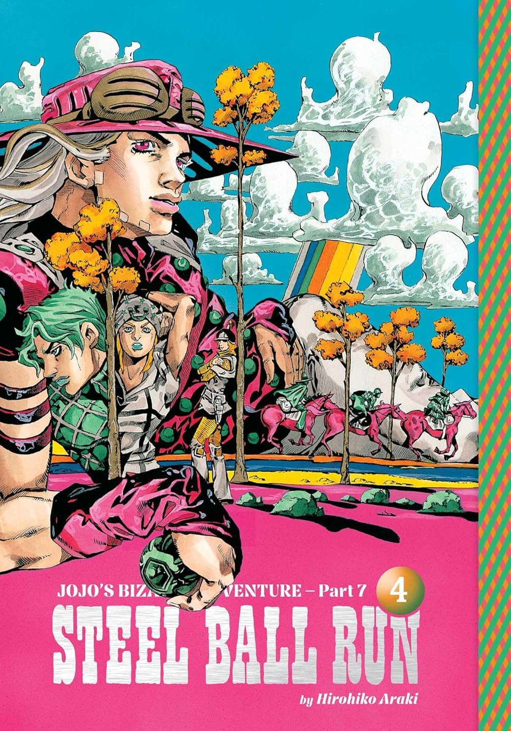 JoJo’s Bizarre Adventure: Part 7 — Steel Ball Run Vol. 1-6 Collection Set by Hirohiko Araki
