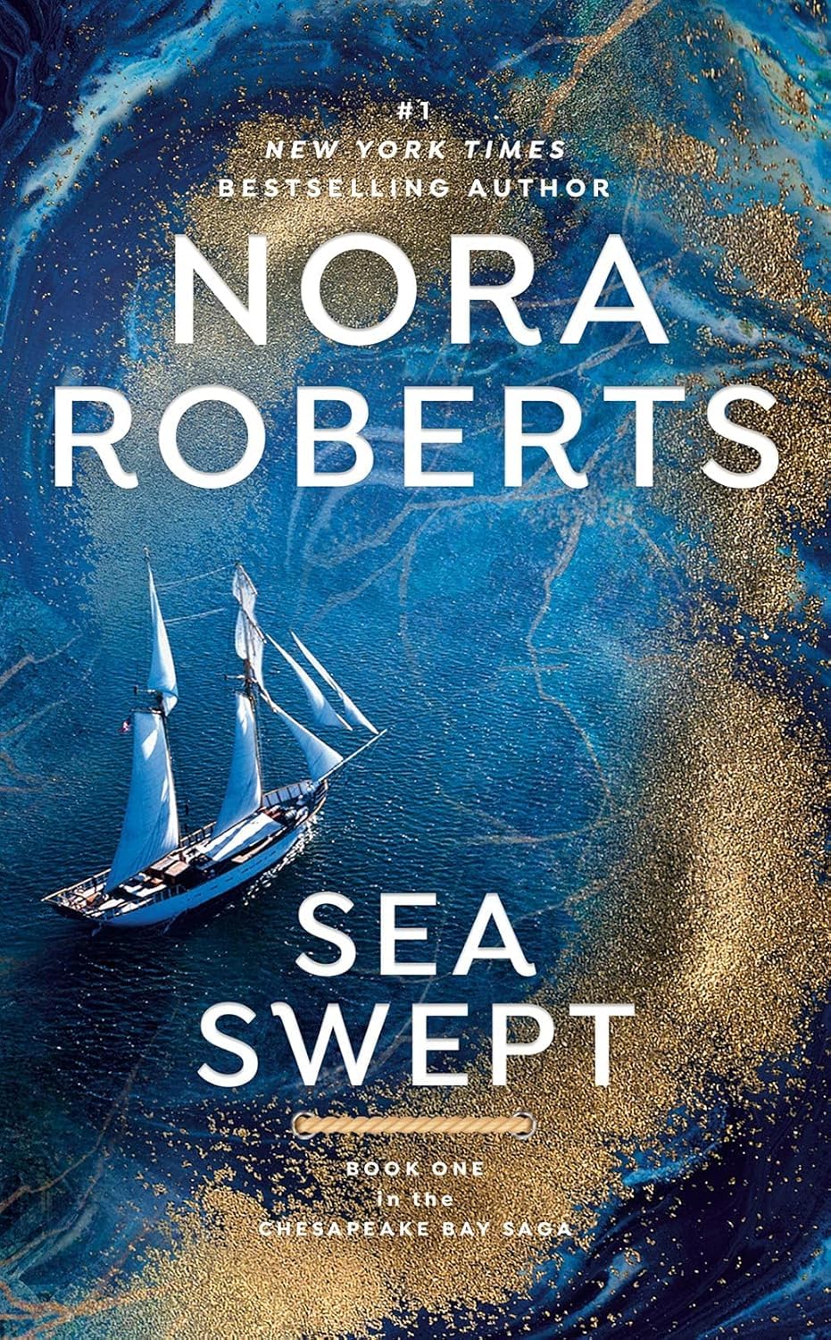 The Chesapeake Bay Saga Series, 4 Books Collection Set, Sea Swept, Rising Tides, Inner Harbor, Chesapeake Blue, by Nora Roberts