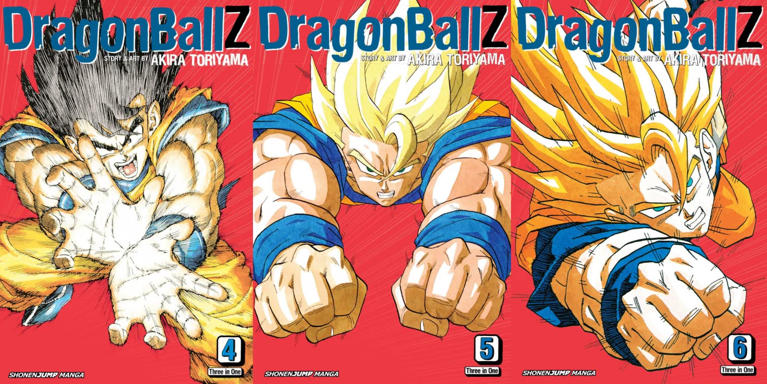 Dragon Ball Z Vizbig Editions Manga Set, Vol. 1-9