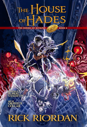 The Heroes of Olympus Series, 4 Books Collection Set, Lost Hero, Son of Neptune, The Mark of Athena, The House of Hades, by Rick Riordan