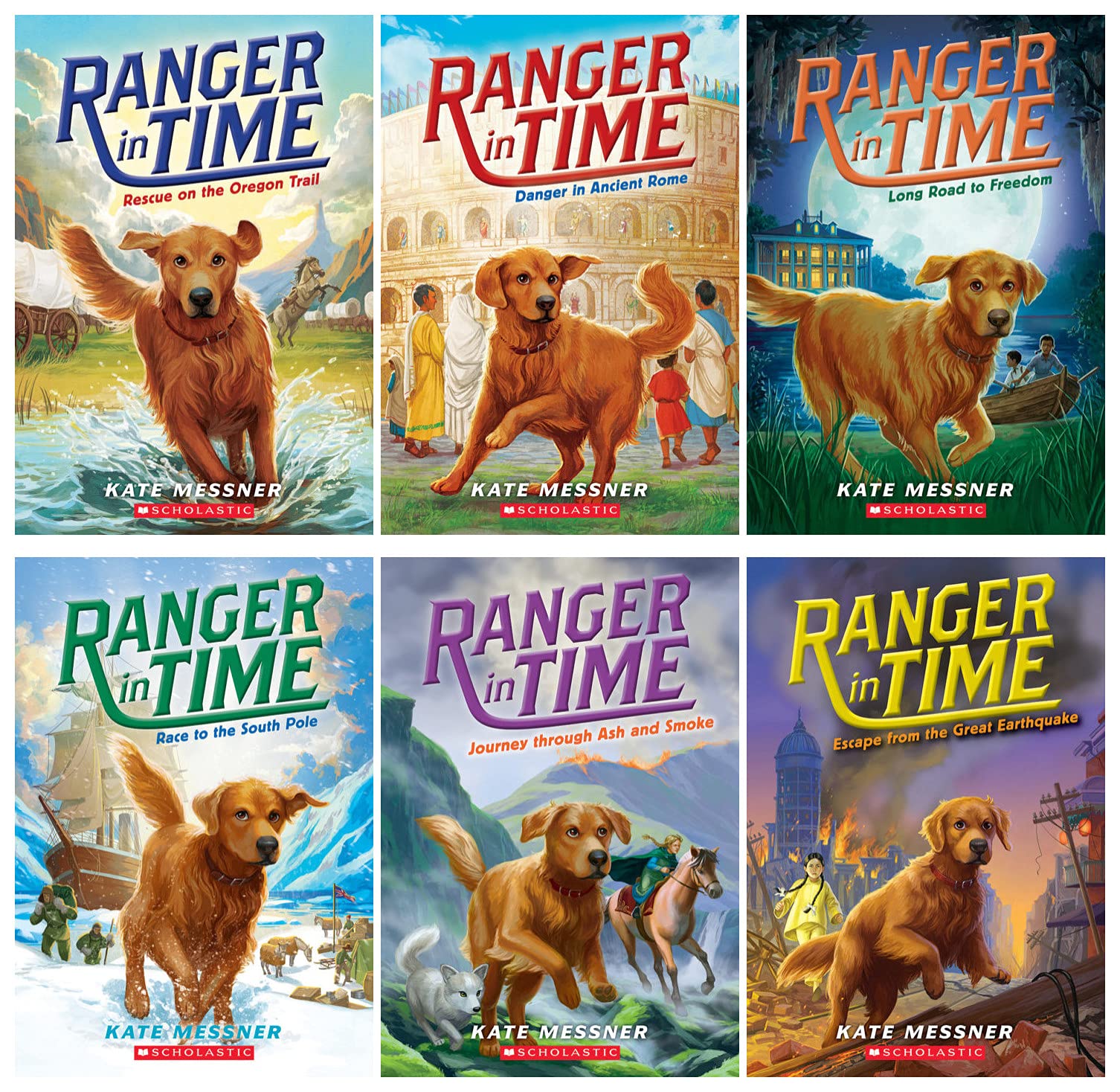 NEW! Ranger in Time Series Set I (Book 1 - Book 6)