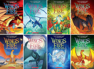 The Wings of Fire Graphix, 8 books collection set by Tui T. Sutherland