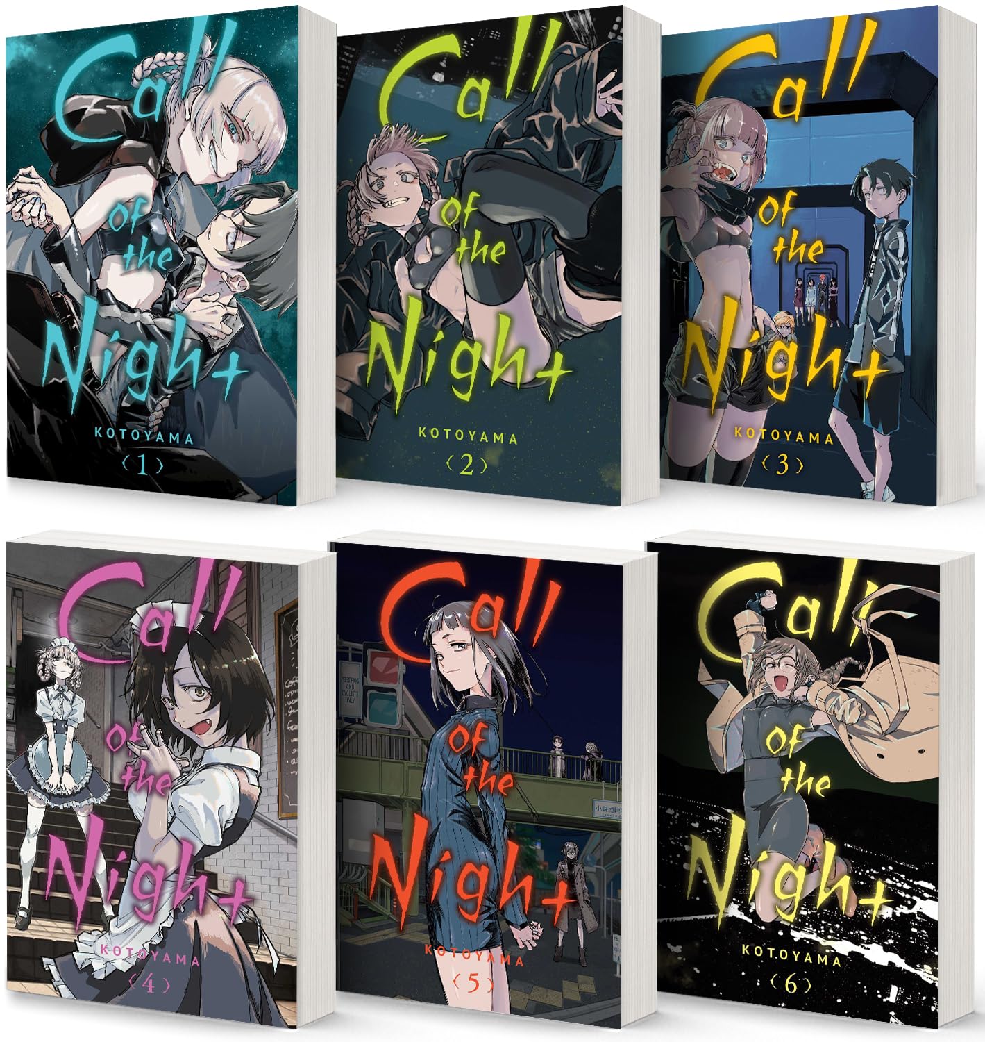 Call of the Night Manga Set, Vol. 1-6