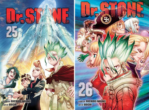 Dr. STONE Manga, Set of 26 Books. Vol. 1-26
