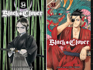Black Clover, Set of 11 Books. Vol. 26-36 by Yuki Tabata
