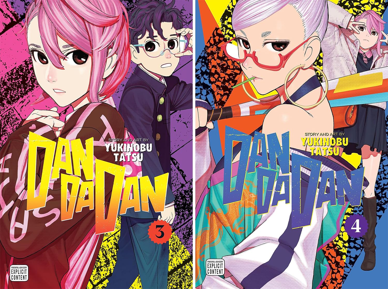 Dandadan Series Vol 1-14 Collection 14 Books Set by Yukinobu Tatsu