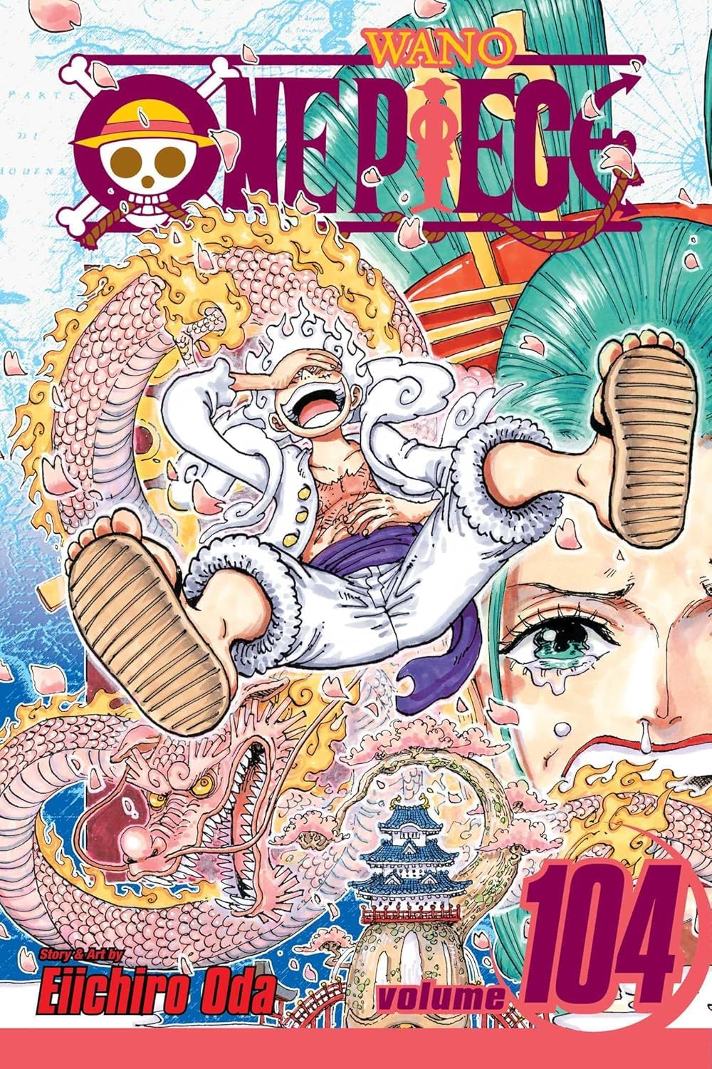 The One Piece Series, Vol. 104-107, 4 Books Collection Set by Eiichiro Oda