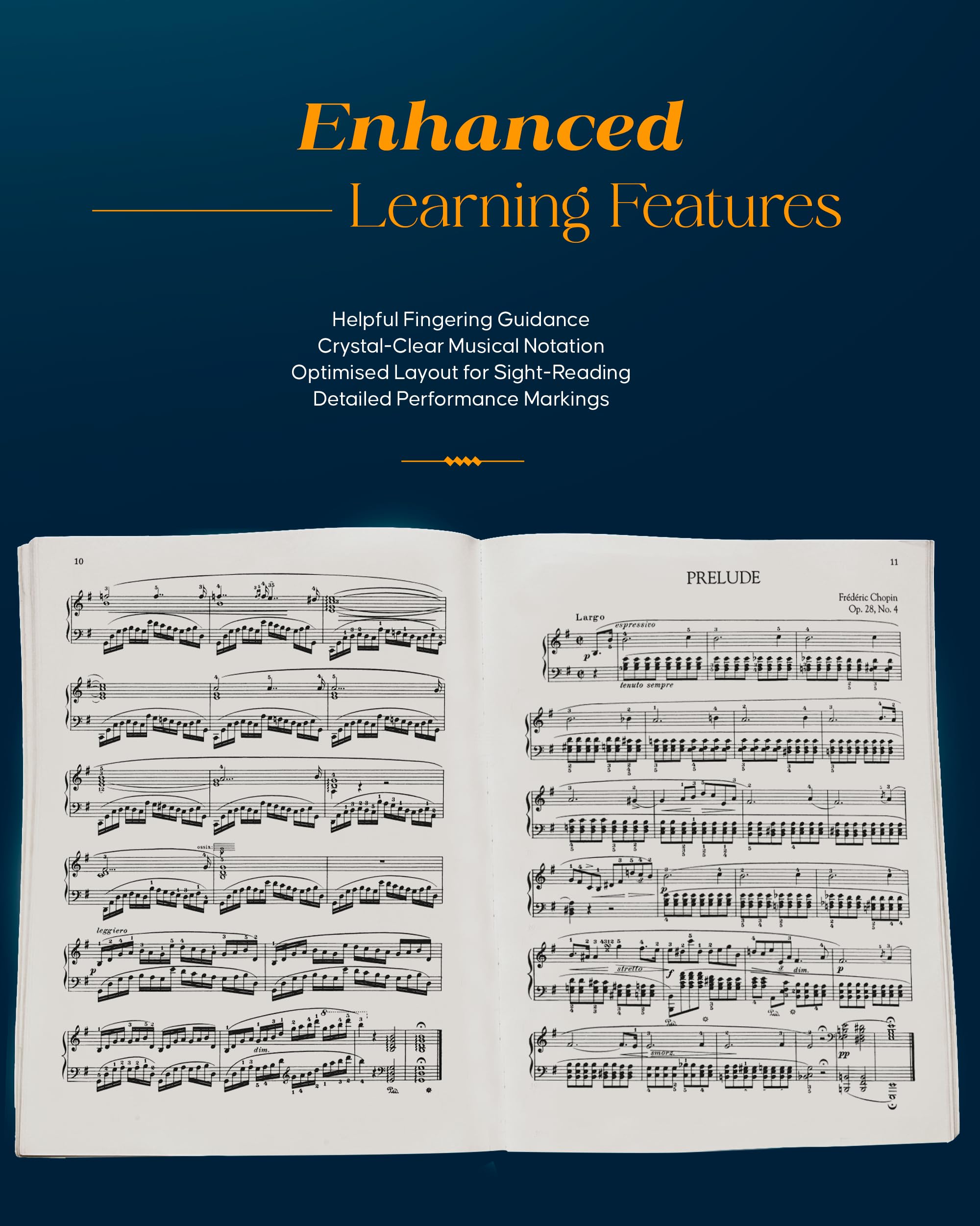 Chopin - Complete Preludes Nocturnes and Waltzes Piano Sheet Music | Advanced Romantic Piano Collection for Classical Musicians | Schirmer Library ... (Schirmer's Library of Musical Classics)